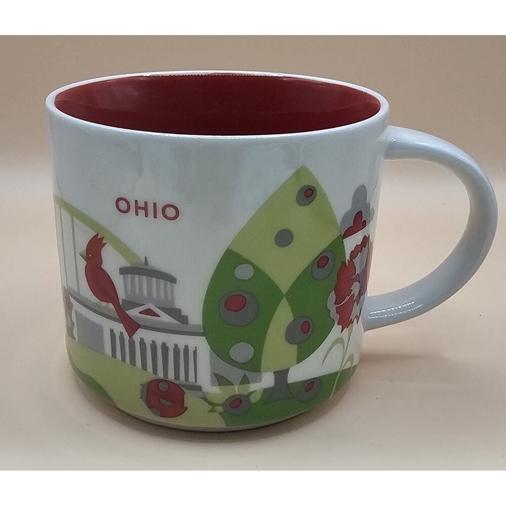 Starbucks Coffee Ohio You Are Here Collection 2016  14oz Coffee Mug Cup